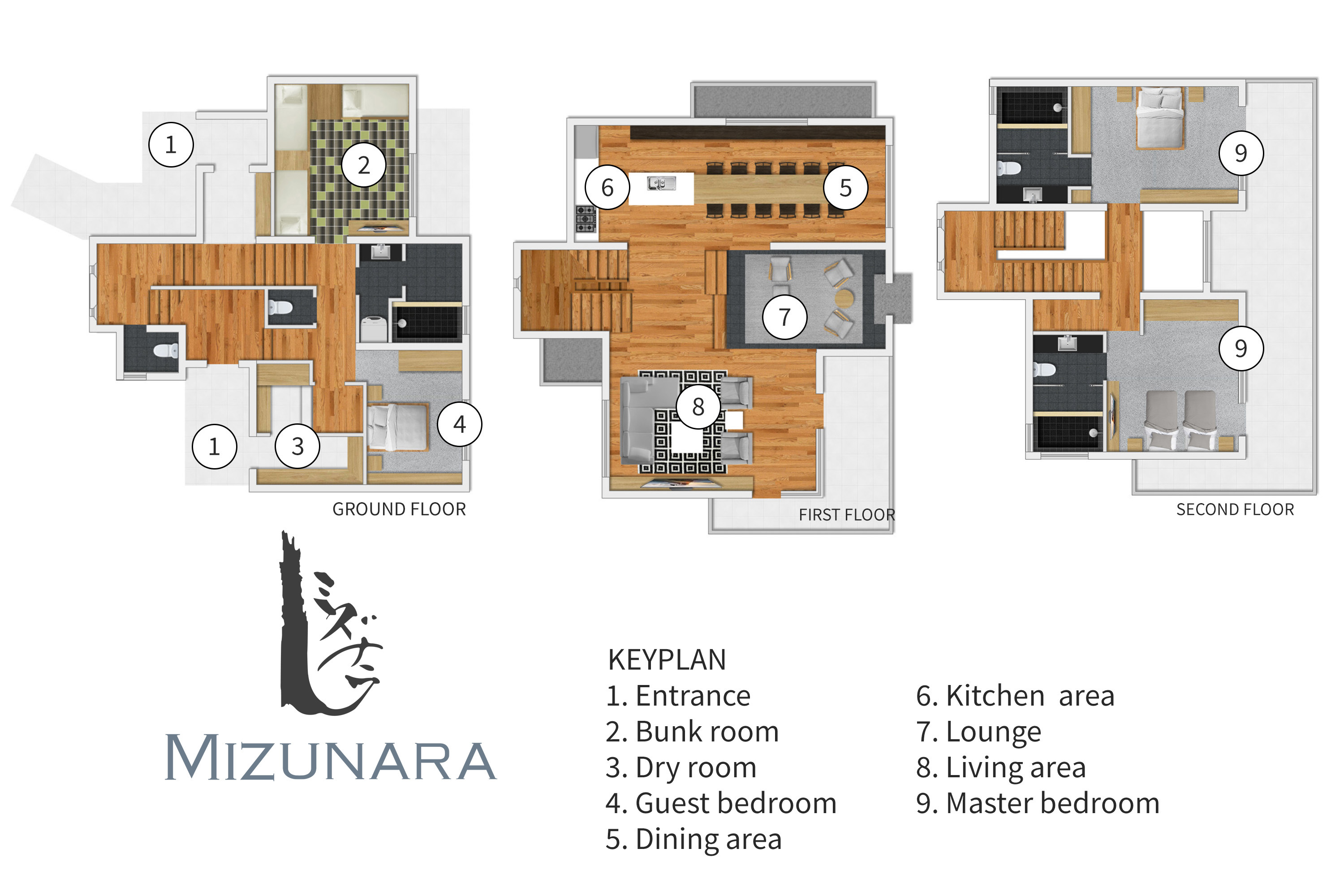 Mizunara - Floorplan